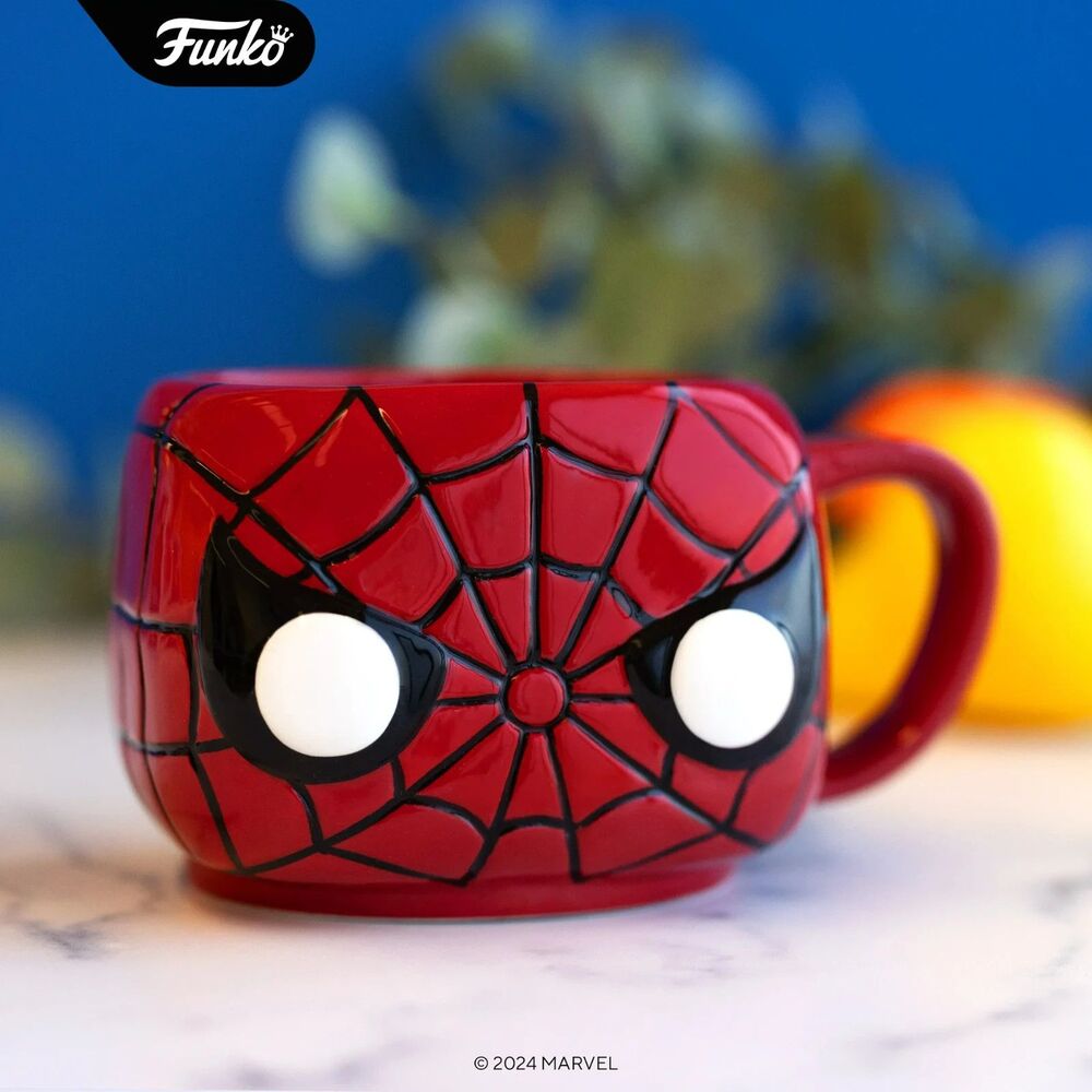 New Spiderman Ceramic Mug 16oz Funko Pop! Mug Marvel Collectible